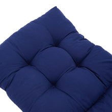 Load image into Gallery viewer, Livingandhome Tri-fold Outdoor Patio Chair Cushion - Blue