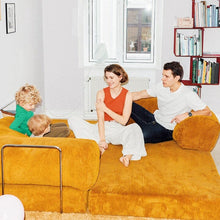 Load image into Gallery viewer, Cottonfy Teddy Corduroy Modular Detachable Sofa Bed Cottonfy UK