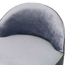 Load image into Gallery viewer, Modern Velvet Dressing Table Stool with Solid Wood Legs