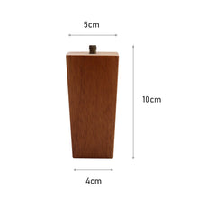 Load image into Gallery viewer, 4 Pieces Square Wooden Furniture Legs Chair Sofa Feet Replacement Living and Home Sandy Oak