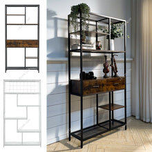 Load image into Gallery viewer, Direct Vintage Plant Stand Storage Shelf with Drawers Living and Home