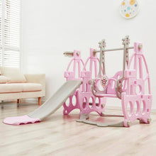 Load image into Gallery viewer, 3 in 1 Kids Swing and Slide Set Toddler Climber Playset Swing & Slide Living and Home