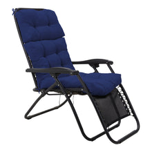 Load image into Gallery viewer, Livingandhome Adirondack Patio Chair Cushion - Blue
