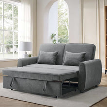Load image into Gallery viewer, 3 in 1 Grey Convertible Sofa Bed lounger 164cm Wide Sofa Beds Living and Home