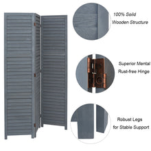 Load image into Gallery viewer, 3/4/6 Panel furn Hand Made Wicker Folding Room Divider Living Room Partition Privacy Screen Living Room Divider Living and Home