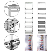 Load image into Gallery viewer, Livingandhome Tall and Narrow 6-Tier Metal Kitchen Pull-out Kitchen Cabinet Basket Shelf Living and Home
