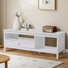 Load image into Gallery viewer, Classic White Coffee Table with Drawe Living and Home