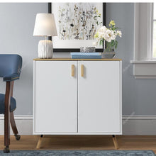Load image into Gallery viewer, Modern Accent Storage Cabinet with Dual Doors Living and Home