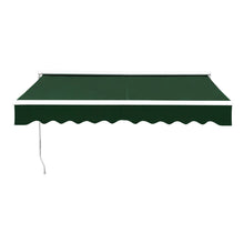 Load image into Gallery viewer, Retractable Patio Awning - Manual Shelter - Green Awnings Living and Home