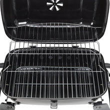 Load image into Gallery viewer, Livingandhome Portable Charcoal Grill BBQ for Outdoor Patio