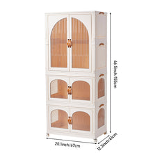 Load image into Gallery viewer, Foldable Wardrobe and Storage Box Organizer for Kids Room