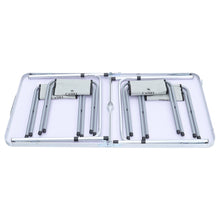 Load image into Gallery viewer, Portable Aluminium Folding Picnic Table with 4 Stools Garden Dining Sets Living and Home