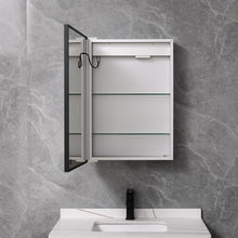 Load image into Gallery viewer, 50W*70Hcm LED Mirror Cabinet Single Door Bathroom Mirrors Cabinet Living and Home