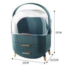 Load image into Gallery viewer, Elegant Makeup Storage Organizer Box with Drawers and Handle