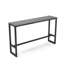 Load image into Gallery viewer, Garden Grey Dining High Table with Metal Legs Garden Dining Tables Living and Home