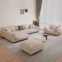 Load image into Gallery viewer, Cottonfy Cat-Scratch Resistant Fabric Elephant Ears Style Corner Sofa Living and Home