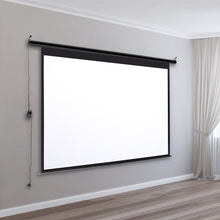 Load image into Gallery viewer, Remote Control Electric Projection Screen Projector Screen Living and Home