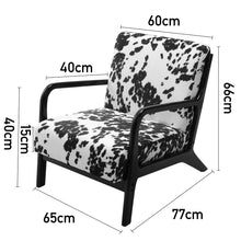 Load image into Gallery viewer, Velvet Upholstered Armchair