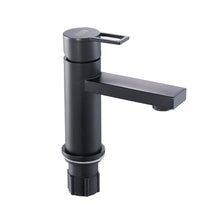 Load image into Gallery viewer, Matte Black Stainless Steel Countertop Mount Bathroom Tap Basin Taps Living and Home