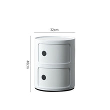 Load image into Gallery viewer, Componibili Round Storage Unit with 2 Drawers Storage Drawers Living and Home
