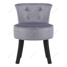 Load image into Gallery viewer, Velvet Vanity Stool with Thick Cushion Living and Home