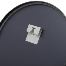 Load image into Gallery viewer, Modern Oval Metal Wall Mirror Black Bathroom Mirrors Living and Home