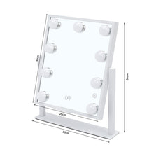 Load image into Gallery viewer, Adjustable LED Hollywood Vanity Mirror Touch Screen Control LED Make Up Mirrors Living and Home