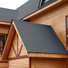Load image into Gallery viewer, 18Pcs Asphalt Shingles Bitumen Roofing Rectangular Roofing Living and Home Grey