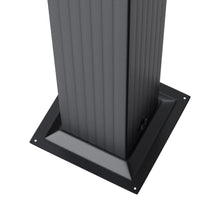 Load image into Gallery viewer, 300CM Elegant Aluminum Patio Pergola with Sun-Shade Canopy Living and Home