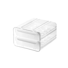 Load image into Gallery viewer, Double-layer Transparent Egg Storage Drawer Box Kitchen Storage Baskets Living and Home