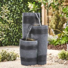 Load image into Gallery viewer, Outdoor Decor Solar-Powered Water Fountain Decor with LED Light Living and Home