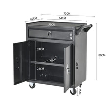 Load image into Gallery viewer, Lockable Rolling Tool Storage Cabinet Tool Storage Cabinets Living and Home