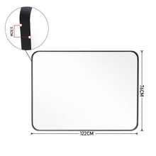 Load image into Gallery viewer, 80/122cm W Aluminum Frame Bathroom Vanity Wall Mirror with Rounded Corner Bathroom Mirrors Living and Home