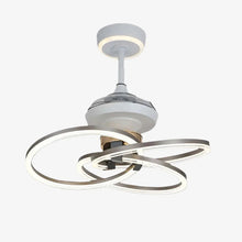 Load image into Gallery viewer, Lightsin 60cm Aluminum Ceiling Fan Light with Remote Timer Control Lightsin UK
