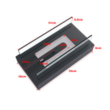 Load image into Gallery viewer, 35cm Rectangular Tabletop Ethanol Fireplace with Metal Base Burner Fire