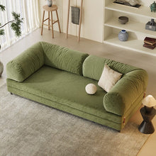 Load image into Gallery viewer, Cottonfy Matcha Toast Sofa Bed Living and Home #1: 180 CM Green