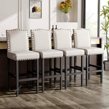 Load image into Gallery viewer, 2pcs Linen Kitchen Counter Bar Stools Living and Home