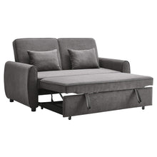 Load image into Gallery viewer, 3 in 1 Grey Convertible Sofa Bed lounger 164cm Wide Sofa Beds Living and Home