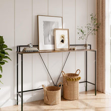 Load image into Gallery viewer, Direct Slim Rustic Console Table Living and Home