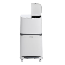 Load image into Gallery viewer, 48L Plastic Step On Multi-Compartments Rubbish & Recycling Bin