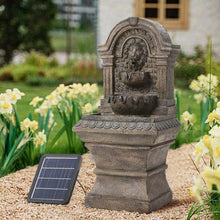 Load image into Gallery viewer, Outdoor Fountain Solar-Powered Water Rockery Decor Living and Home