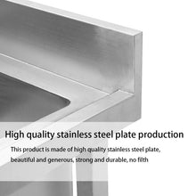 Load image into Gallery viewer, Commercial Kitchen Sink Stainless Steel Wash Basin Kitchen Sinks Living and Home