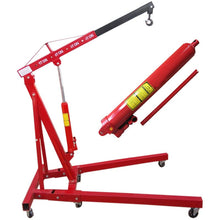 Load image into Gallery viewer, Mobile Folding Hydraulic Engine Crane 2200lb Living and Home