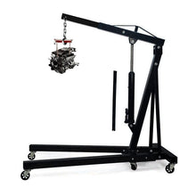 Load image into Gallery viewer, Portable Hydraulic Engine Crane 2 Ton 4400lb Folding Hoist with Hooks Living and Home