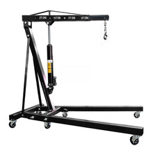 Load image into Gallery viewer, Portable Hydraulic Engine Crane 2 Ton 4400lb Folding Hoist with Hooks Living and Home