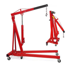 Load image into Gallery viewer, Portable Hydraulic Engine Crane 2 Ton 4400lb Folding Hoist with Hooks Living and Home