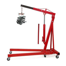 Load image into Gallery viewer, Portable Hydraulic Engine Crane 2 Ton 4400lb Folding Hoist with Hooks Living and Home