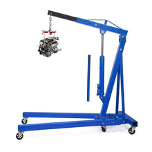 Load image into Gallery viewer, Portable Hydraulic Engine Crane 2 Ton 4400lb Folding Hoist with Hooks Living and Home