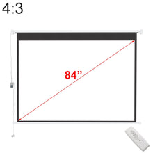 Load image into Gallery viewer, Wall Mount Electric Projector Screen for Home Theater Movie Projector Screens Living and Home