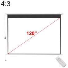 Load image into Gallery viewer, Wall Mount Electric Projector Screen for Home Theater Movie Projector Screens Living and Home